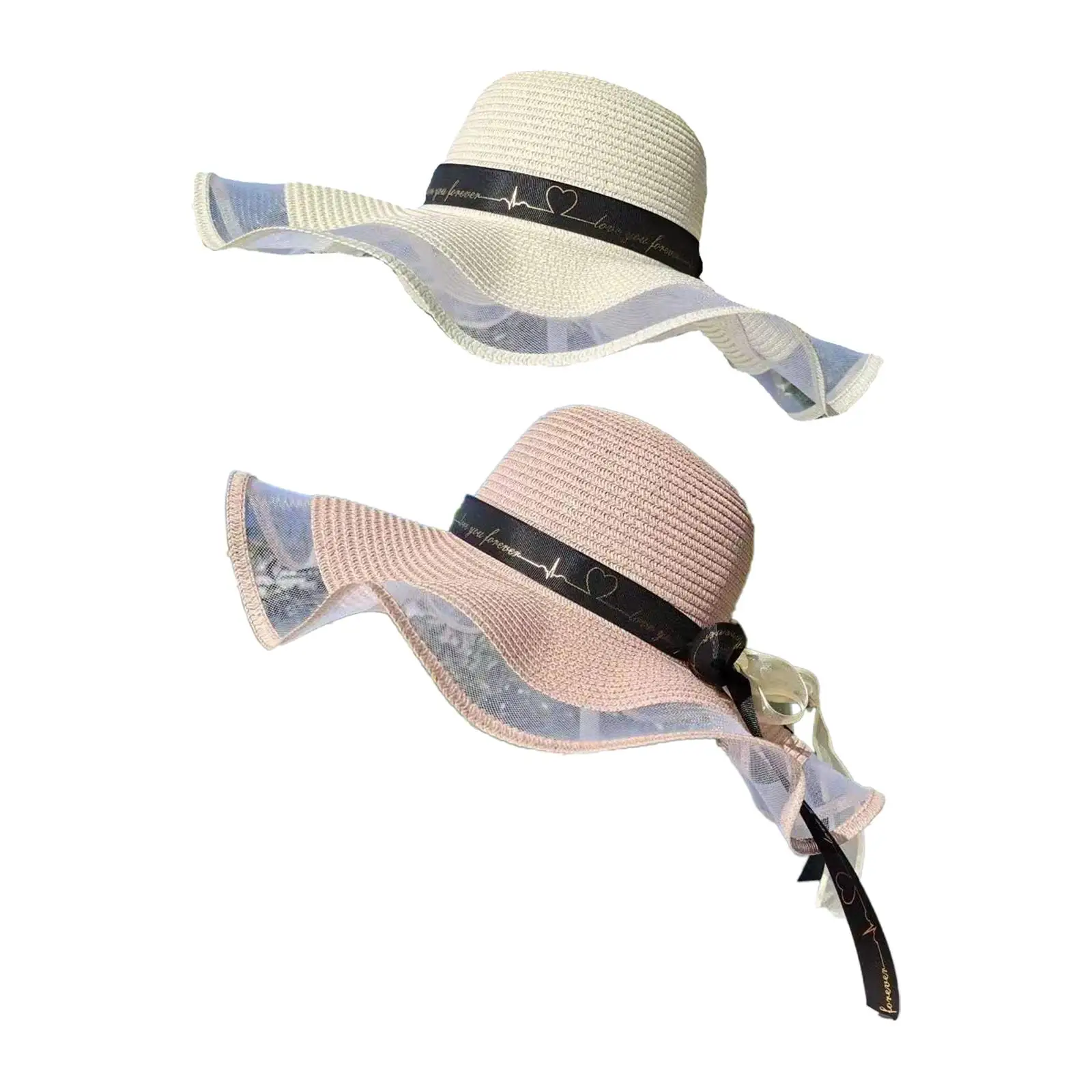 

Шляпа женская Соломенная с широкими полями, головной убор от солнца, для пляжа, отдыха на открытом воздухе, путешествий, легкая