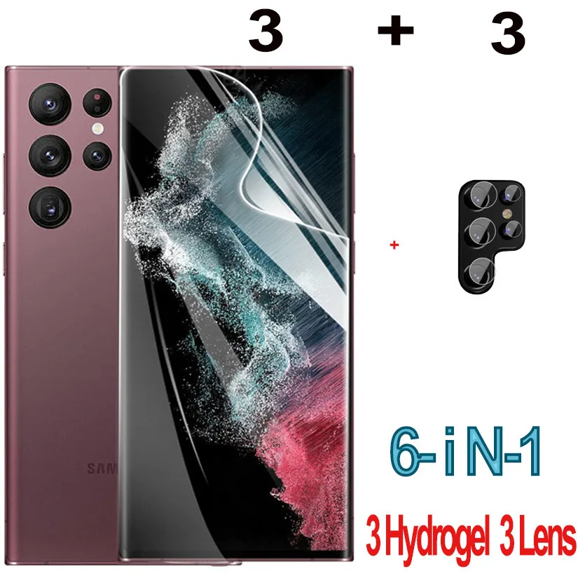 S23 Ultra Hydrogel Film Samsung Galaxy S23 Ultra Screen Protector Samsung S22 Ultra Transparent Protective Films SansungS23 Ultra Back Film Camera Lens S23 Plus Samsung S23Ultra Not Glass 
S23 Ultra Hydrogel Film Samsung Galaxy S23 Ultra Screen Protector Samsung S22 Ultra Transparent Protective Films SansungS23 Ultra Back Film Camera Lens S23 Plus Samsung S23Ultra Not Glass