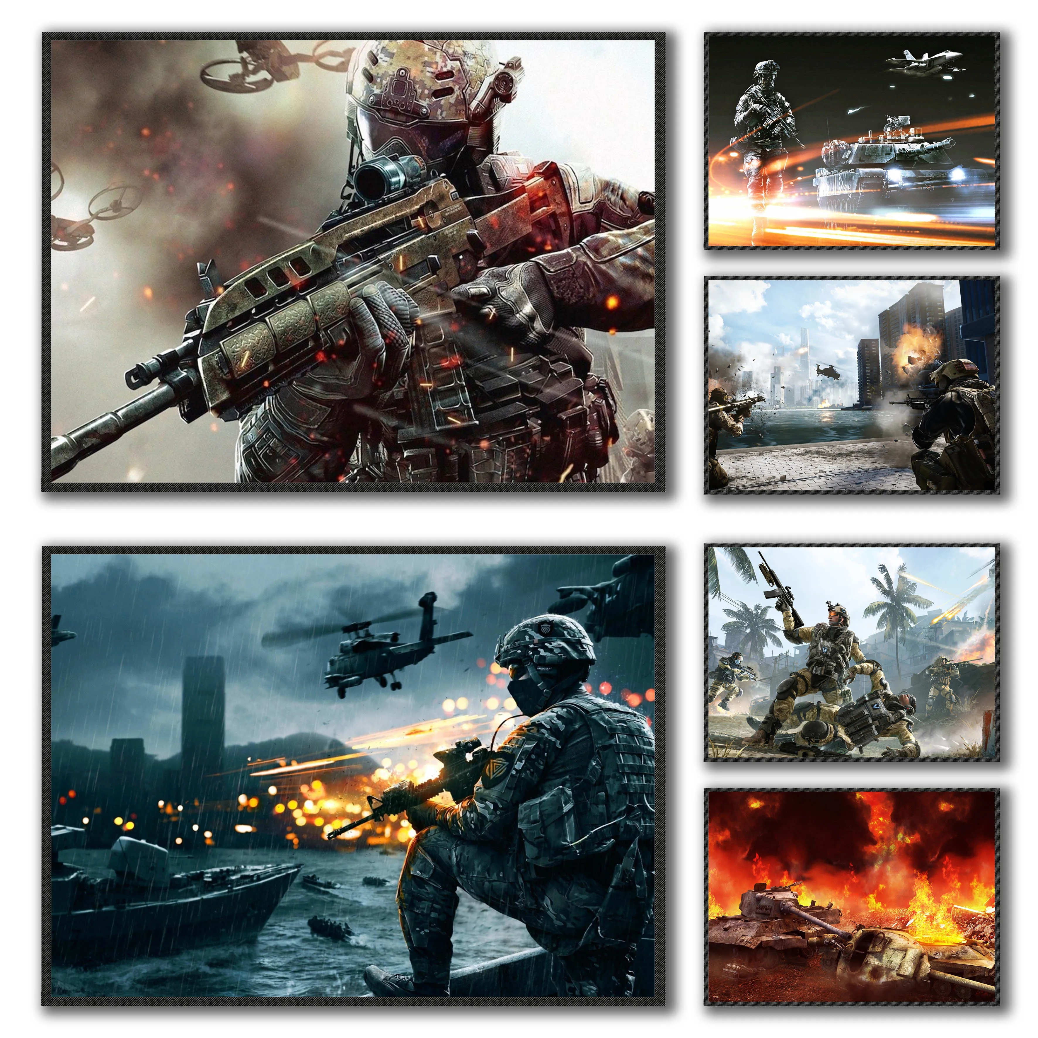 Modern War Tank Airplane Soldier Arms Picture Poster Canvas Wall Art Decoration Painting for Living Room Home Decor Design
Modern War Tank Airplane Soldier Arms Picture Poster Canvas Wall Art Decoration Painting for Living Room Home Decor Design