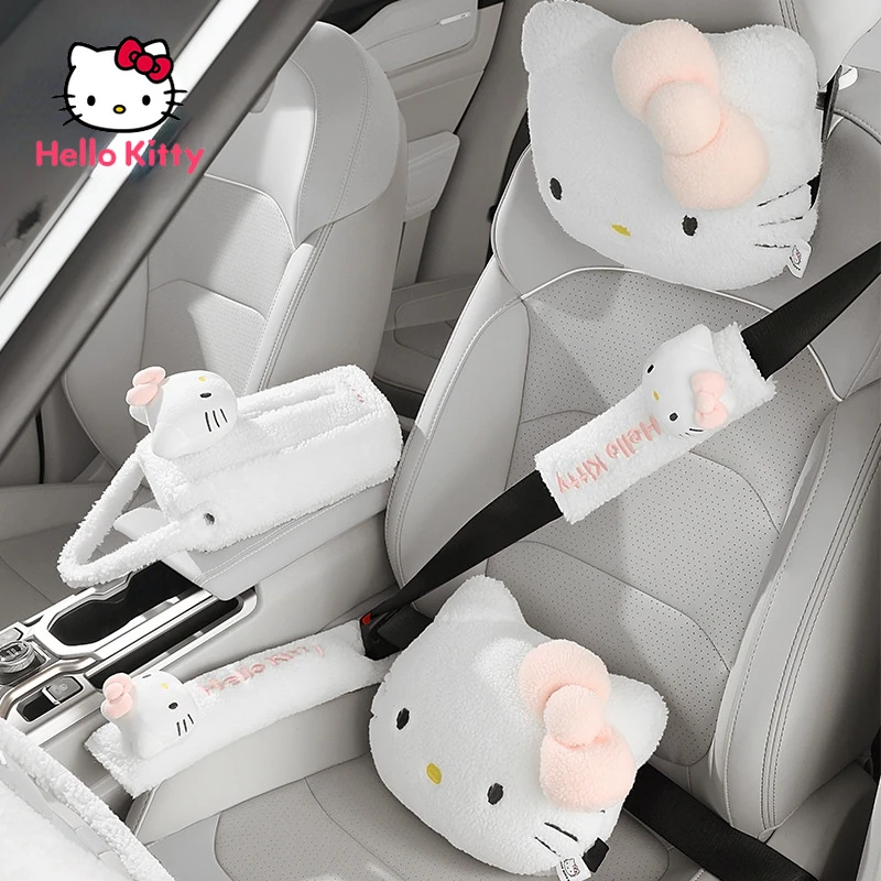 Hello Kitty Car Steering Wheel Cover Pillow Shoulder Tissue Box Multi-pack Winter Plush Non-slip Warm Cartoon Handle Cover
Hello Kitty Car Steering Wheel Cover Pillow Shoulder Tissue Box Multi-pack Winter Plush Non-slip Warm Cartoon Handle Cover