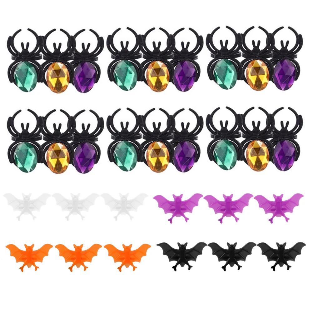 40 Pcs Halloween Ring Spider Creative The Children Rings Kids Finger Decoration Party Props
40 Pcs Halloween Ring Spider Creative The Children Rings Kids Finger Decoration Party Props