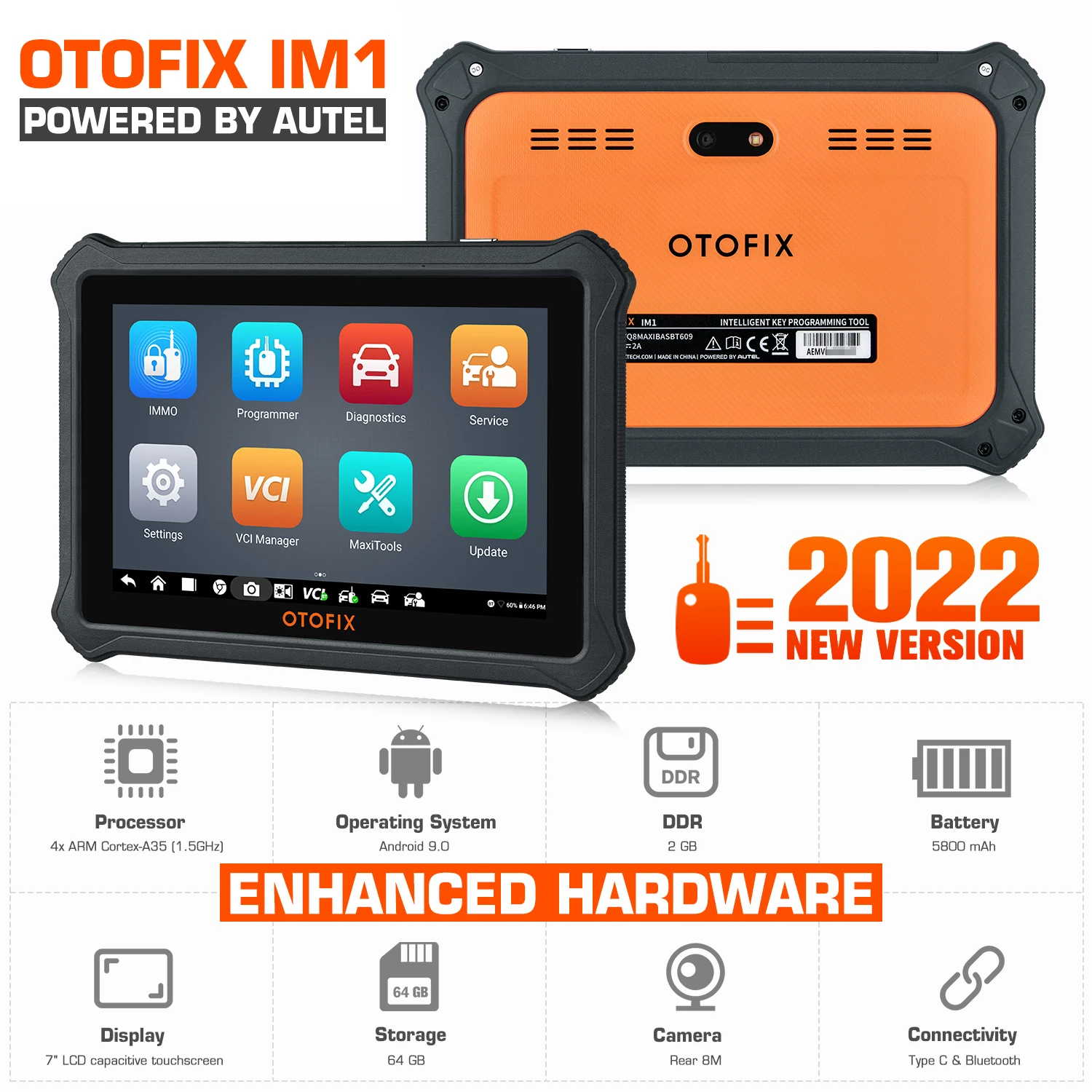 Программатор Autel OTOFIX IM1 XP1 IMMO, диагностический инструмент, универсальный ключевой программатор, Автомобильный сканер, такой же, как MaxiIM IM508
Программатор Autel OTOFIX IM1 XP1 IMMO, диагностический инструмент, универсальный ключевой программатор, Автомобильный сканер, такой же, как MaxiIM IM508