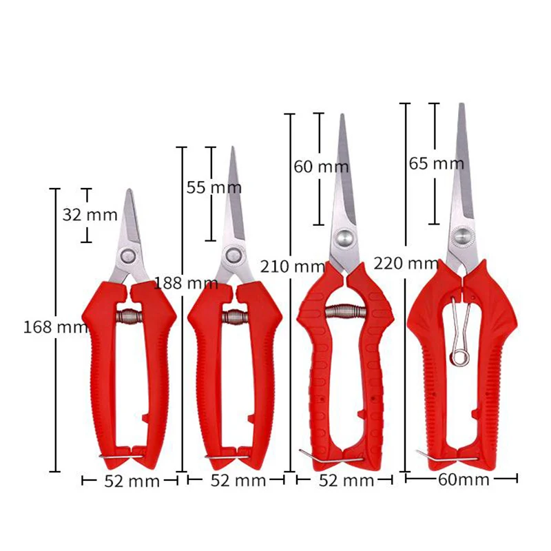 1Pc Garden Pruning Shears Potted Branches Scissors Fruit Picking Small Scissors Household Hand Tool Orchard Farm Gardening Tools
1Pc Garden Pruning Shears Potted Branches Scissors Fruit Picking Small Scissors Household Hand Tool Orchard Farm Gardening Tools