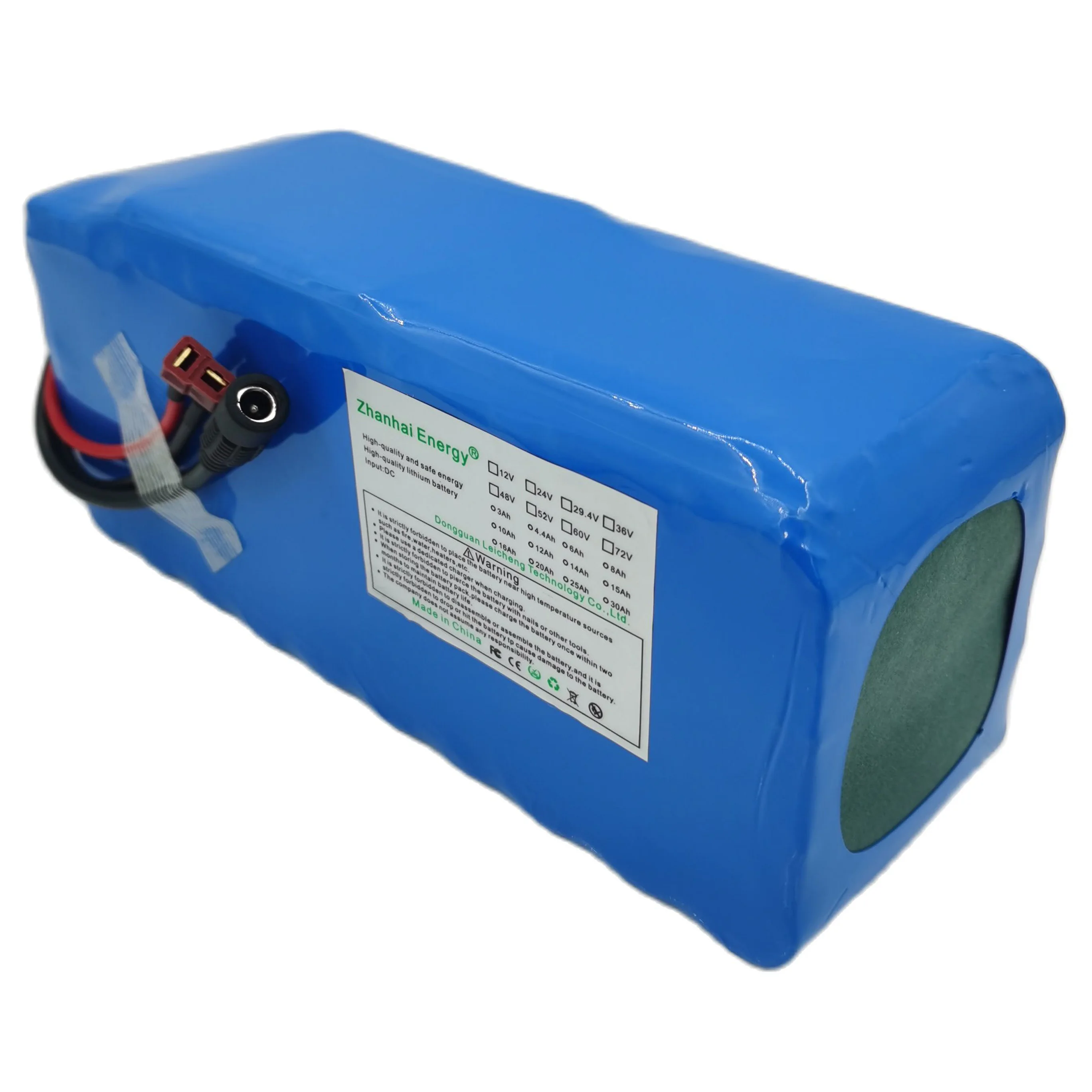 36V 16Ah 21700 Li-Ion Rechargeable Battery Pack 10S 4P For Electric Bike Scooter Below 750W New Customizable Send Charger T Plug
36V 16Ah 21700 Li-Ion Rechargeable Battery Pack 10S 4P For Electric Bike Scooter Below 750W New Customizable Send Charger T Plug