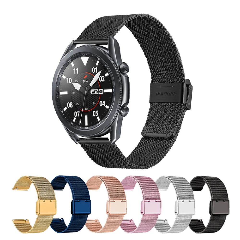 Ремешок для Gear S3 22 мм, браслет для Samsung Galaxy Watch Active 2 40 мм 4/classic/46 мм/44 мм/Gear S3, Galaxy Watch 3 41 45 мм 20 мм
Ремешок для Gear S3 22 мм, браслет для Samsung Galaxy Watch Active 2 40 мм 4/classic/46 мм/44 мм/Gear S3, Galaxy Watch 3 41 45 мм 20 мм