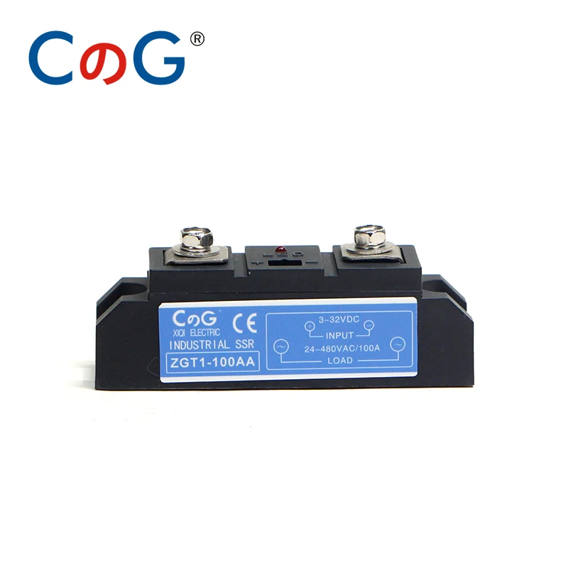 Промышленное высокомощное автомобильное твердотельное реле переменного тока в переменный ток CG 40A 60A 80A 100A SSR твердотельное реле
Промышленное высокомощное автомобильное твердотельное реле переменного тока в переменный ток CG 40A 60A 80A 100A SSR твердотельное реле