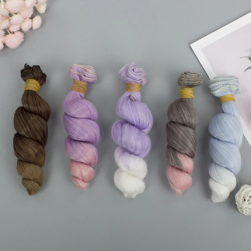 15cm * 100cm DIY For BJD Dolls Wig High Temperature Curly Wig 1/3 1/4 1/6 BJD Doll Hair Muti Color Dolls Wigs Doll Accessories
15cm * 100cm DIY For BJD Dolls Wig High Temperature Curly Wig 1/3 1/4 1/6 BJD Doll Hair Muti Color Dolls Wigs Doll Accessories