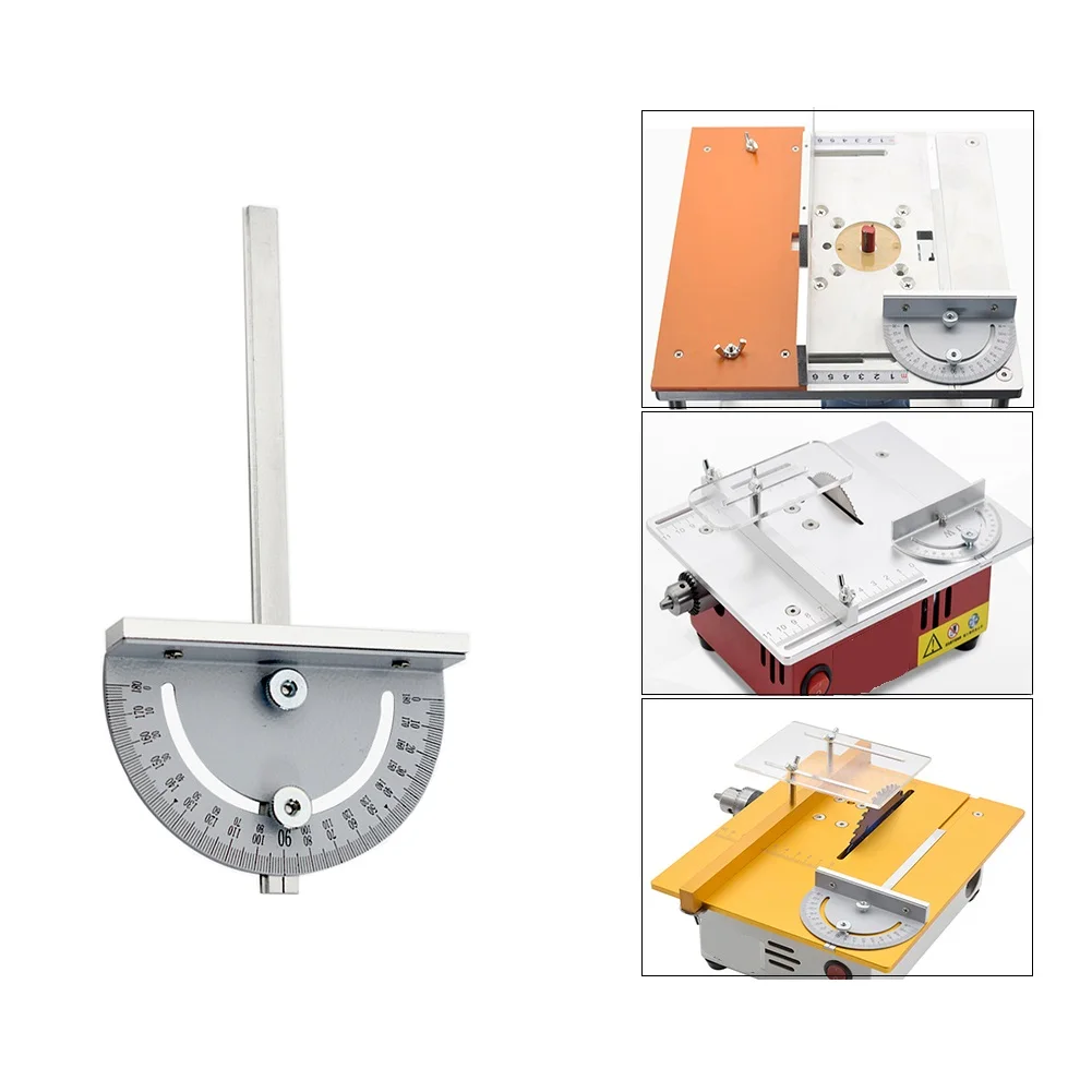 Mini Table Saw Circular Router Miter Gauge DIY Woodworking Machines Angle Push Ruler Surveying And Mapping Tools
Mini Table Saw Circular Router Miter Gauge DIY Woodworking Machines Angle Push Ruler Surveying And Mapping Tools
