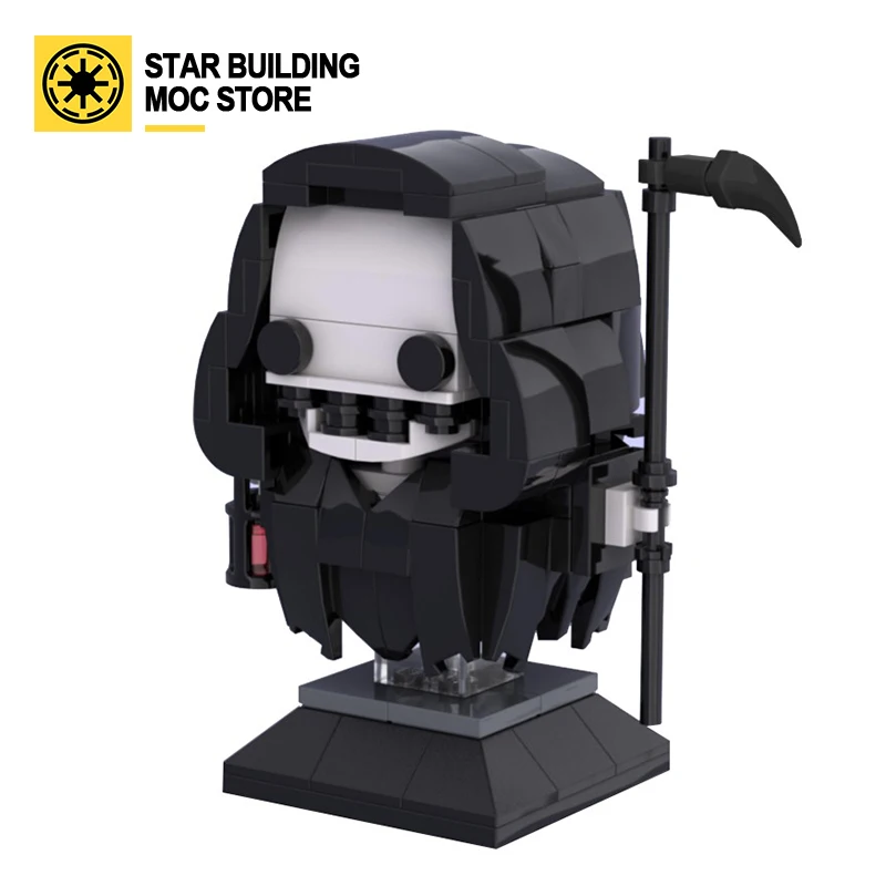Экшн-фигурки MOC Ideas, мрачный жнец, кирпичная статуя, строительные блоки, игрушки для детей, подарок на Хэллоуин
Экшн-фигурки MOC Ideas, мрачный жнец, кирпичная статуя, строительные блоки, игрушки для детей, подарок на Хэллоуин