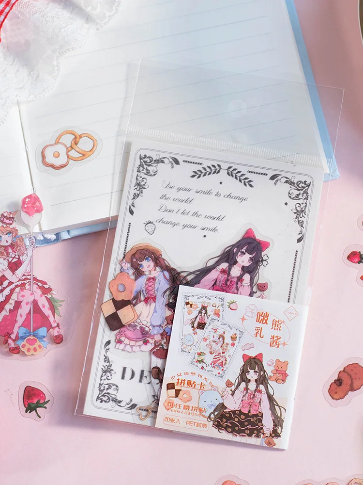20pcs/lot Kawaii Scrapbook Stickers Girls' Dreams Junk Journal Paper Stationery Stickers Planner Decorative stickers
20pcs/lot Kawaii Scrapbook Stickers Girls' Dreams Junk Journal Paper Stationery Stickers Planner Decorative stickers
