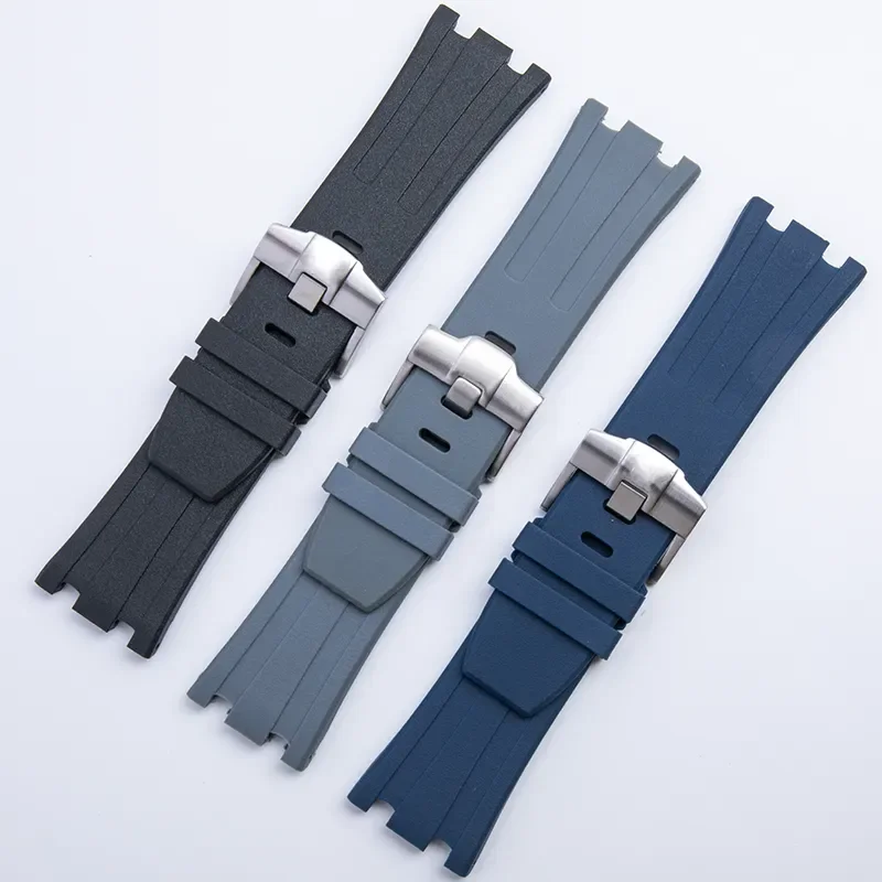 28mm Silicone Rubber Belt Watch Band Fit For AP Strap 15703 Royal Oak Audemars Piguet Wristband Pin Buckle
28mm Silicone Rubber Belt Watch Band Fit For AP Strap 15703 Royal Oak Audemars Piguet Wristband Pin Buckle