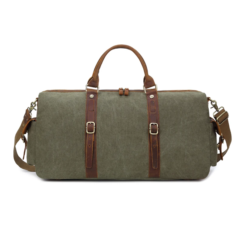 2022 Vintage Canvas Large Capacity Travel Bag Men's Carry-On Bag Leather Hand Travel Bag Large Weekend Overnight
2022 Vintage Canvas Large Capacity Travel Bag Men's Carry-On Bag Leather Hand Travel Bag Large Weekend Overnight