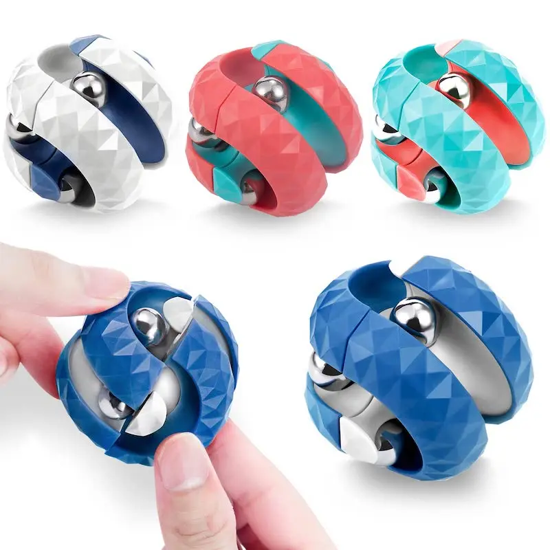 

Adults Antistress Orbital Ball Fidget Cube Decompression Toys For Children Autism ADHD Sensory Toys Stress Relief Fidget Spinner