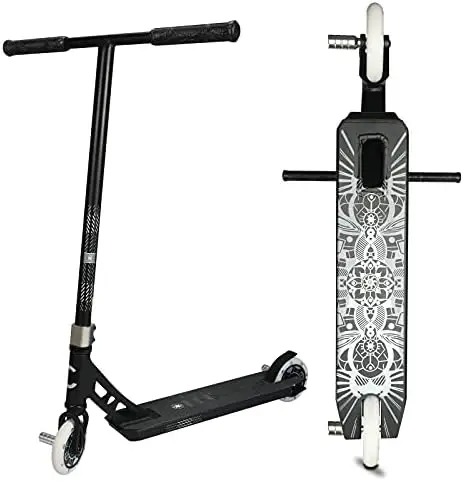 Pro Scooter - 110mm Wheels Stunt Scooter - 8+ Years Intermediate and Beginner Trick Scooter - Freestyle Kick Scooter for Kids, T
Pro Scooter - 110mm Wheels Stunt Scooter - 8+ Years Intermediate and Beginner Trick Scooter - Freestyle Kick Scooter for Kids, T