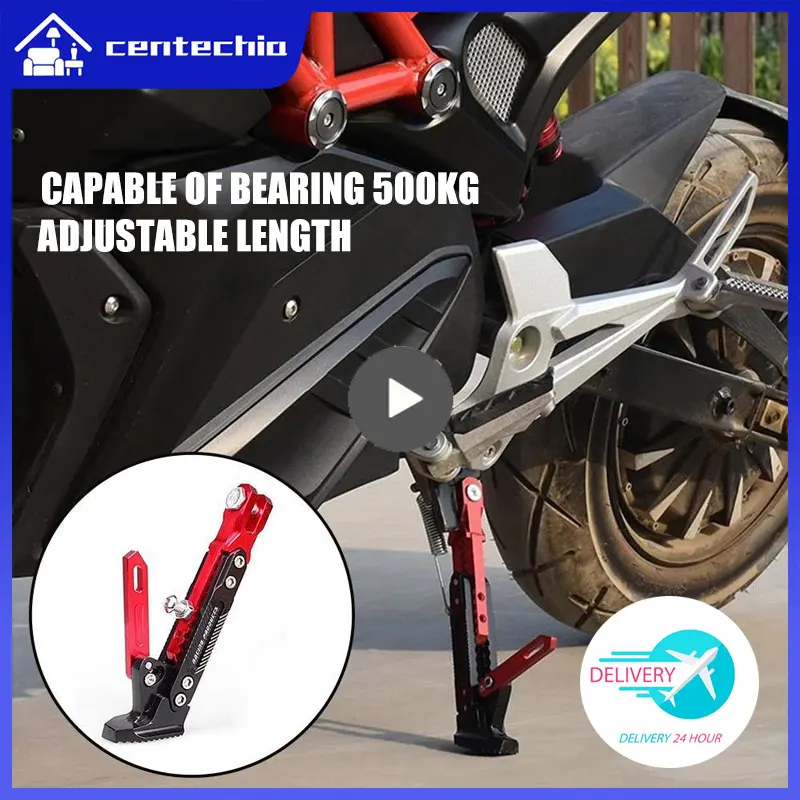 Adjustable Motorcycle CNC Metal Foot Bracket Kick Side Bracket Durable Corrosion Resistant Bracket Scooter Stand Accessories
Adjustable Motorcycle CNC Metal Foot Bracket Kick Side Bracket Durable Corrosion Resistant Bracket Scooter Stand Accessories