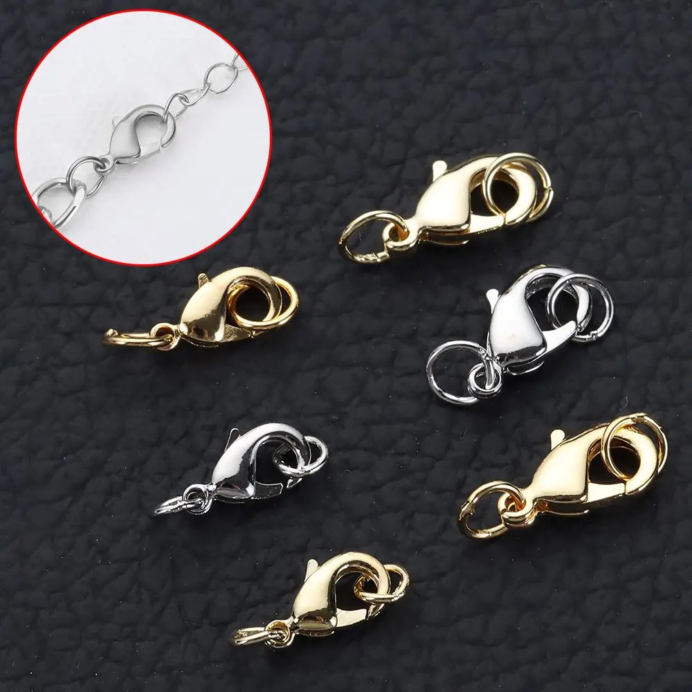 Gold Plated Silver Color for Bracelet Necklace DIY Jewelry Making Jewelry Supplies with Jump Rings Lobster Clasp
Gold Plated Silver Color for Bracelet Necklace DIY Jewelry Making Jewelry Supplies with Jump Rings Lobster Clasp