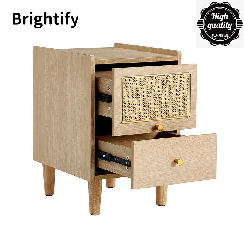 Современный шкаф для хранения Brightify с 2 ящиками, прикроватная доска из японского ротанга, маленькая домашняя мебель для туалетного столика, спальни
Современный шкаф для хранения Brightify с 2 ящиками, прикроватная доска из японского ротанга, маленькая домашняя мебель для туалетного столика, спальни