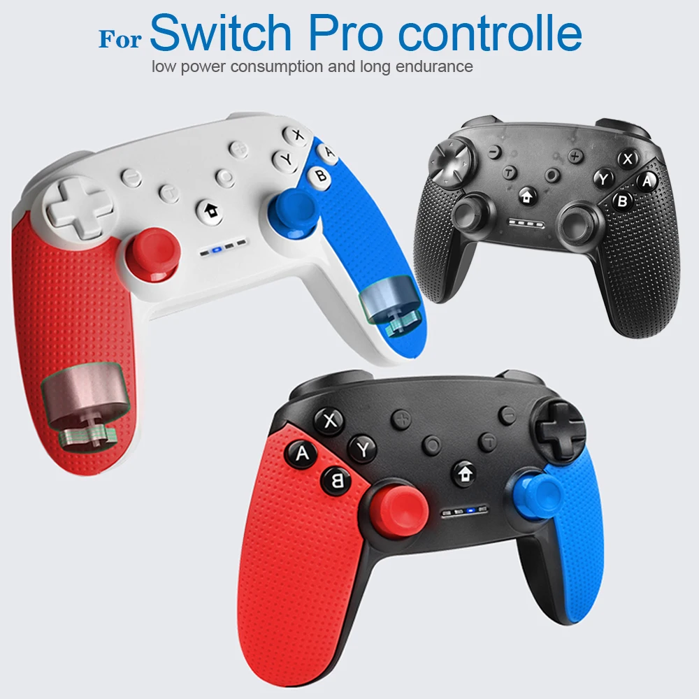 Six-axis for Switch Pro Wireless Controller For Switch Pro/Android/Windows(PC)/PS3 Smart Phone Tablet PS3 Joystick Gamepad
Six-axis for Switch Pro Wireless Controller For Switch Pro/Android/Windows(PC)/PS3 Smart Phone Tablet PS3 Joystick Gamepad