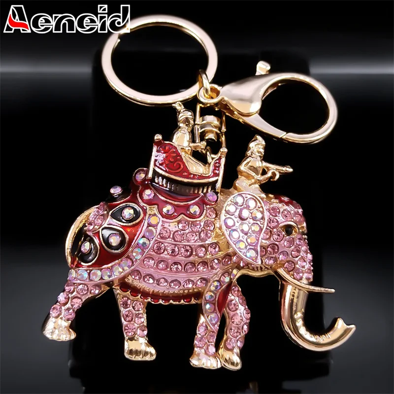 Pink Crystal Elephant Key Chain Cute Animal Keychains Alloy Rhinestone Key Ring Bag Accessories Jewelry llavero mujer K9450S04
Pink Crystal Elephant Key Chain Cute Animal Keychains Alloy Rhinestone Key Ring Bag Accessories Jewelry llavero mujer K9450S04