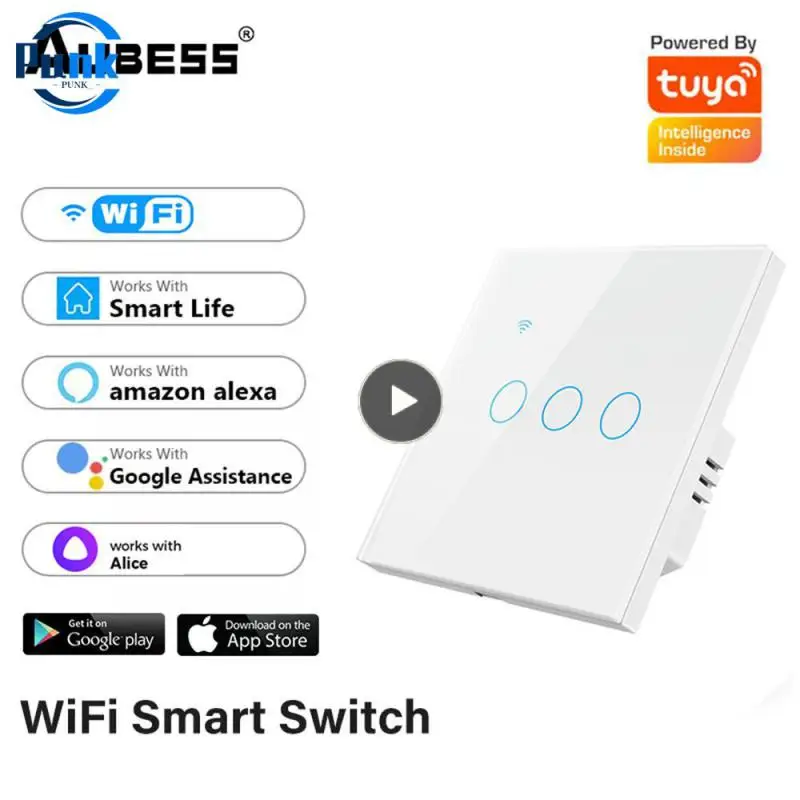 Wireless Remote Control Wireless Remote Control Switch For Alexa And Google Home Light Wall Switch App Control 1/2/3/4gang Wifi
Wireless Remote Control Wireless Remote Control Switch For Alexa And Google Home Light Wall Switch App Control 1/2/3/4gang Wifi