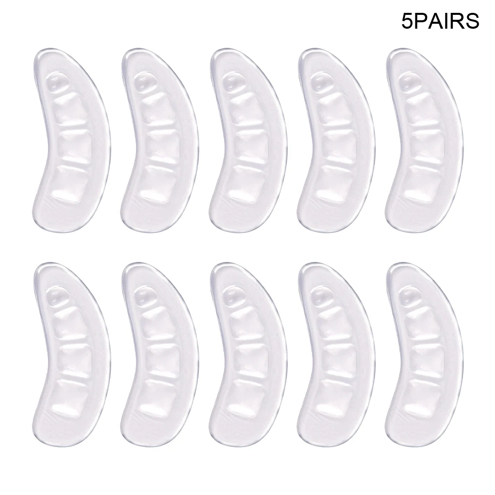 5Pairs/set High Heel Cusion Pad Inserts Sandals Sticker Foot Protection Women Men Non Slip Heel Pad Soft Gel Feet Care Anti-pain
5Pairs/set High Heel Cusion Pad Inserts Sandals Sticker Foot Protection Women Men Non Slip Heel Pad Soft Gel Feet Care Anti-pain