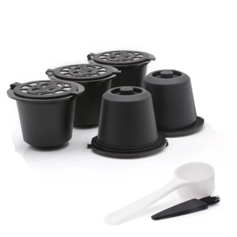 5 многоразовых капсул Nespresso, многоразовый фильтр для кофейных капсул с кофеварками Nespresso с фотографией кофе
5 многоразовых капсул Nespresso, многоразовый фильтр для кофейных капсул с кофеварками Nespresso с фотографией кофе