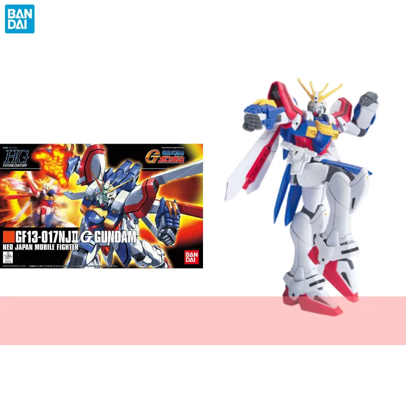 Оригинальная модель Bandai Gundam в комплекте, аниме фигурка HGUC 1/144 GF13-017NJ Ⅱ God Gundam, экшн-фигурки Коллекционные сувениры для детей 
Оригинальная модель Bandai Gundam в комплекте, аниме фигурка HGUC 1/144 GF13-017NJ Ⅱ God Gundam, экшн-фигурки Коллекционные сувениры для детей