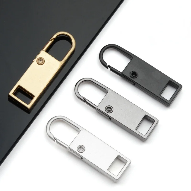 Removable zipper pull, zipper accessories, jacket repair, zipper buckle, bag, metal replacement pull tab zip lock 
Removable zipper pull, zipper accessories, jacket repair, zipper buckle, bag, metal replacement pull tab zip lock