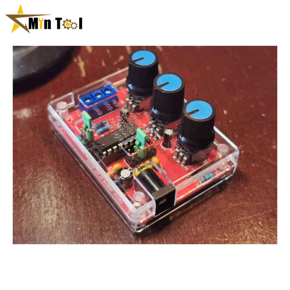 XR2206 1Hz-1MHz Signal Generator Sine/Triangle/Square Output Signal Generator Frequency Amplitude DIY Kit Electronic Component
XR2206 1Hz-1MHz Signal Generator Sine/Triangle/Square Output Signal Generator Frequency Amplitude DIY Kit Electronic Component