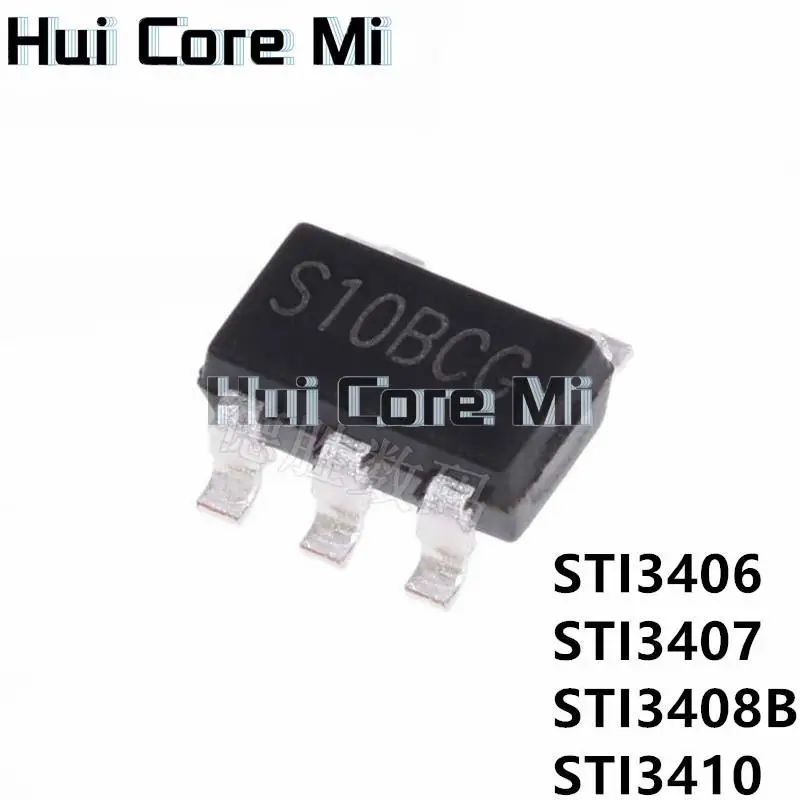 10PCS STI3406 STI3407 STI3408 STI3410 STI3408B SOT23-5 IC
10PCS STI3406 STI3407 STI3408 STI3410 STI3408B SOT23-5 IC