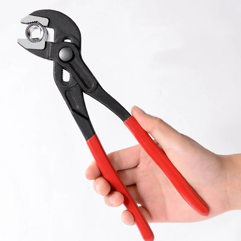10inch Water Pump Pliers Quick-Release Plumbing Pliers Pipe Wrench Adjustable Water Pipe Clamp Pliers Household Hand Tools
10inch Water Pump Pliers Quick-Release Plumbing Pliers Pipe Wrench Adjustable Water Pipe Clamp Pliers Household Hand Tools