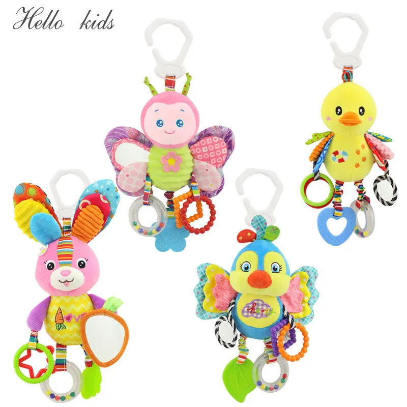Newborn Baby Stroller Hanging Toy Cute Animal Doll Bed Hanging Plush Toy Rattle Bed Bell Activity Soft Toys Sleep Well Tool
Newborn Baby Stroller Hanging Toy Cute Animal Doll Bed Hanging Plush Toy Rattle Bed Bell Activity Soft Toys Sleep Well Tool