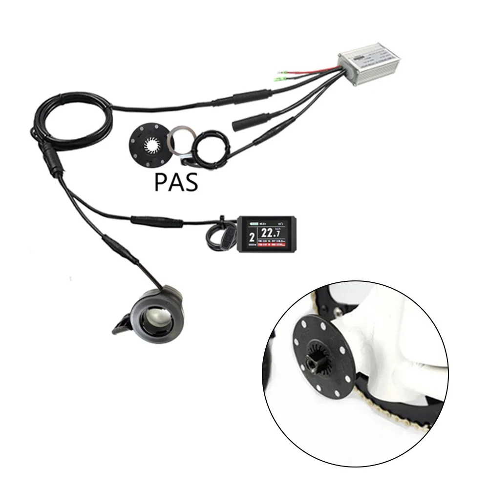 E-bike Controller KT LCD8H Display With Throttle Brake PAS Waterproof 36V 48V Brushless Controller Electric Bicycle Accessories
E-bike Controller KT LCD8H Display With Throttle Brake PAS Waterproof 36V 48V Brushless Controller Electric Bicycle Accessories