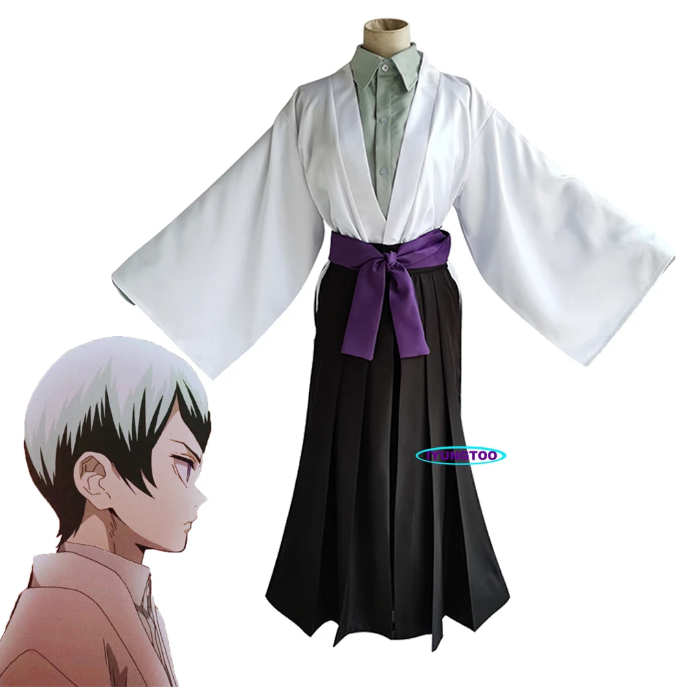 Anime Demon Slayer Kimetsu no Yaiba Yushirou Cosplay Costume Full Set Japanese Kimono Uniforms Kendo Suits
Anime Demon Slayer Kimetsu no Yaiba Yushirou Cosplay Costume Full Set Japanese Kimono Uniforms Kendo Suits
