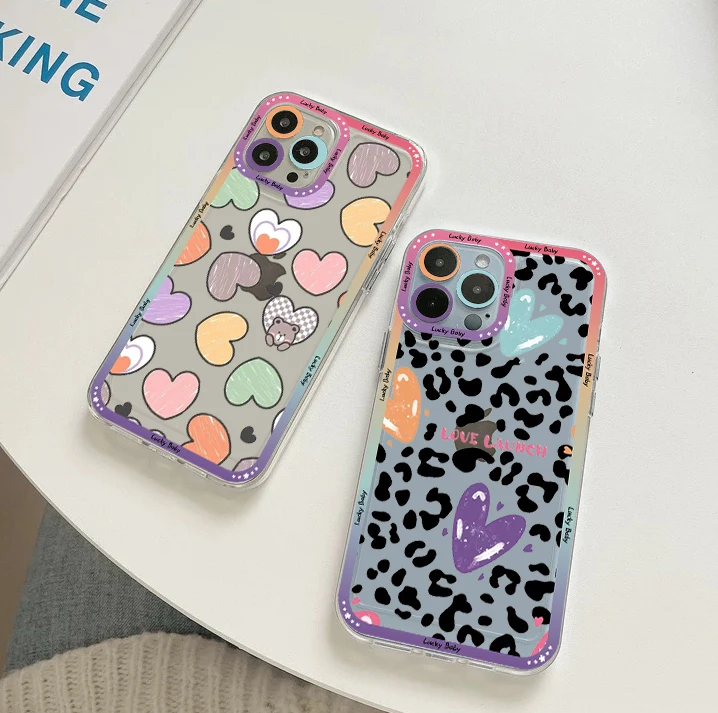Loving Heart Phone Case For IPhone 14 13 12 11 Pro Max Mini X Xs XR 6 7 8 Plus SE 2020 Transparent Case
Loving Heart Phone Case For IPhone 14 13 12 11 Pro Max Mini X Xs XR 6 7 8 Plus SE 2020 Transparent Case