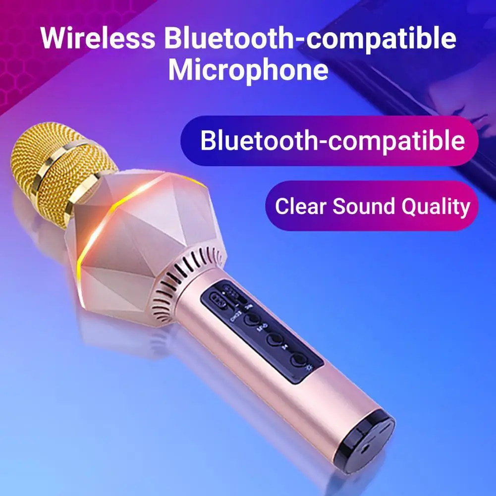 Беспроводной микрофон K7, Bluetooth-совместимый ручной аудиомикрофон 5,0, микрофон со светодиодный Ной подсветкой для записи пения, фон
Беспроводной микрофон K7, Bluetooth-совместимый ручной аудиомикрофон 5,0, микрофон со светодиодный Ной подсветкой для записи пения, фон