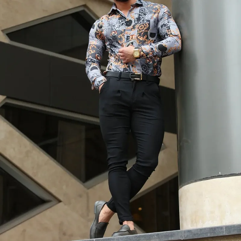 2022 popular men's Hawaiian shirts men's long-sleeved floral shirts printed casual shirts European and American tops men
2022 popular men's Hawaiian shirts men's long-sleeved floral shirts printed casual shirts European and American tops men