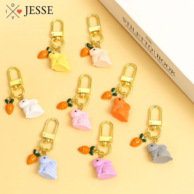 Cute Rabbits Enamel Carrot Pendant Keychain Radish Candy Color Gummy Animals Earphone Case Protective Cover Bag Charm Key Holder
Cute Rabbits Enamel Carrot Pendant Keychain Radish Candy Color Gummy Animals Earphone Case Protective Cover Bag Charm Key Holder