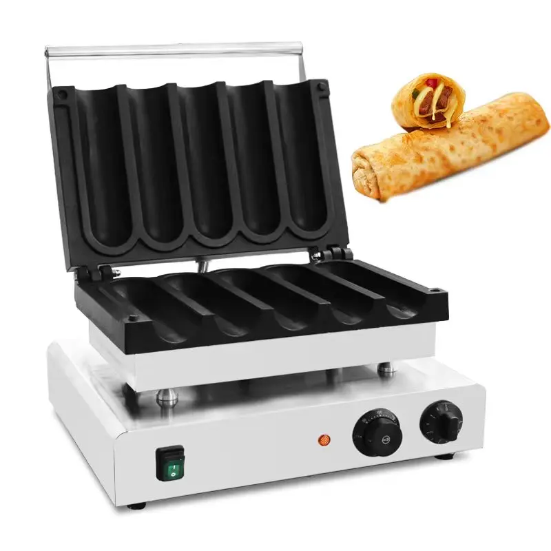 Commercial New Roast 5pcs Chicken Rolls rolling waffle maker Machine Roast Meat Rolls maker Hand Grab Cake Machine with 110/220v 
Commercial New Roast 5pcs Chicken Rolls rolling waffle maker Machine Roast Meat Rolls maker Hand Grab Cake Machine with 110/220v