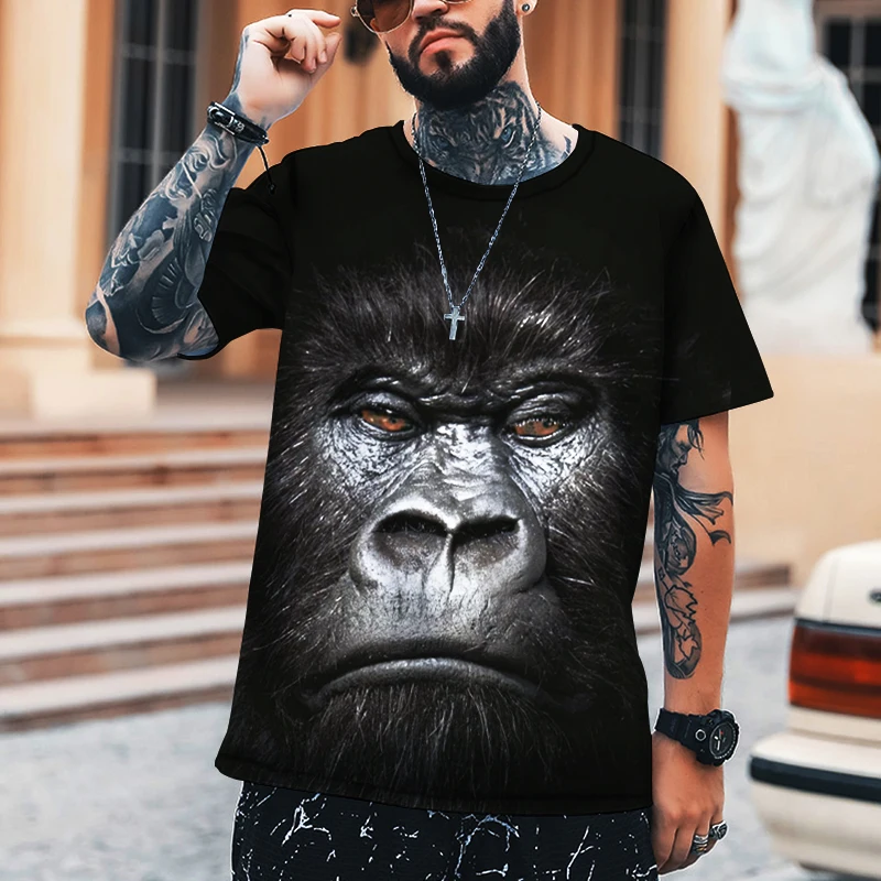 Orangutan Funny Humor Cold Pattern 3D Printed Leica Polyester T-shirt Men's Women's Short Sleeve T-Shirt Top Brand Plus Size
Orangutan Funny Humor Cold Pattern 3D Printed Leica Polyester T-shirt Men's Women's Short Sleeve T-Shirt Top Brand Plus Size