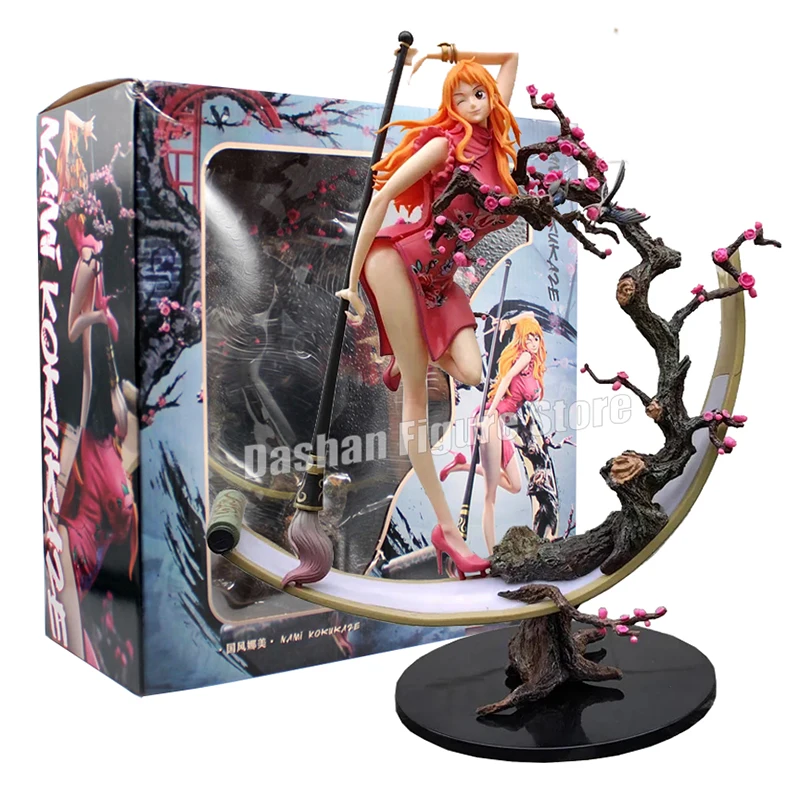 Anime One Piece Figures GK Cheongsam Nami Action Figure PVC 39cm Chinese Style Collection Removable Doll NAMI Model Toys Gifts
Anime One Piece Figures GK Cheongsam Nami Action Figure PVC 39cm Chinese Style Collection Removable Doll NAMI Model Toys Gifts