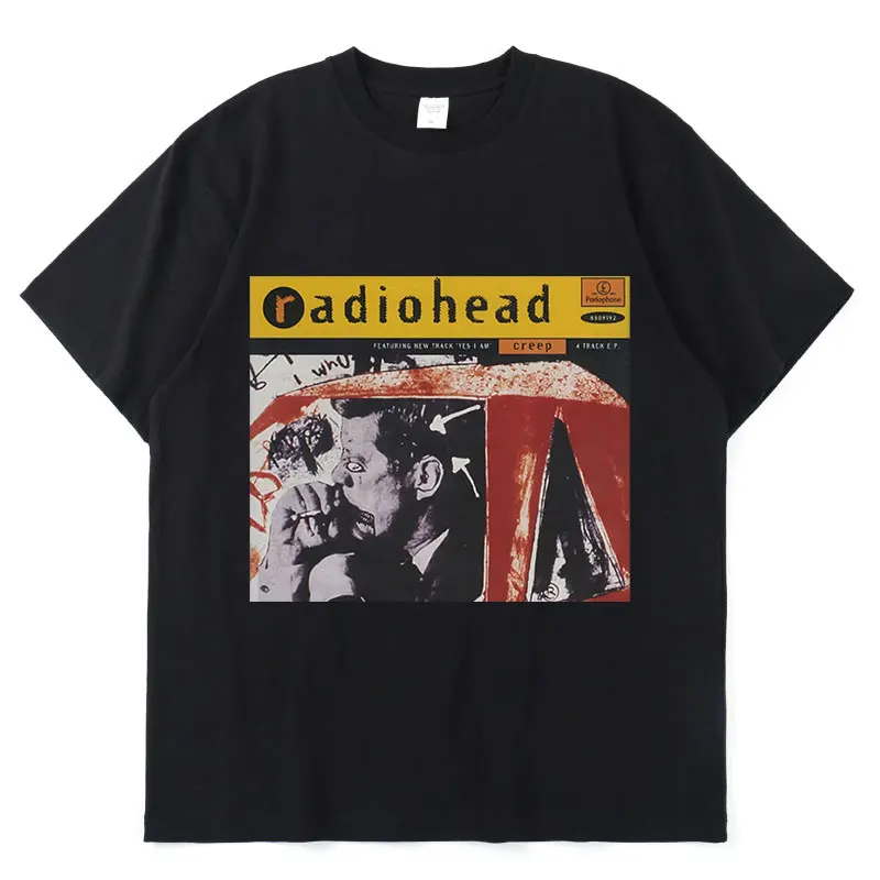 Винтажная Футболка радио Head с изображением английской рок-группы 1985, футболки с принтом музыкального альбома в стиле хип-хоп, мужские и женс...
Винтажная Футболка радио Head с изображением английской рок-группы 1985, футболки с принтом музыкального альбома в стиле хип-хоп, мужские и женс...