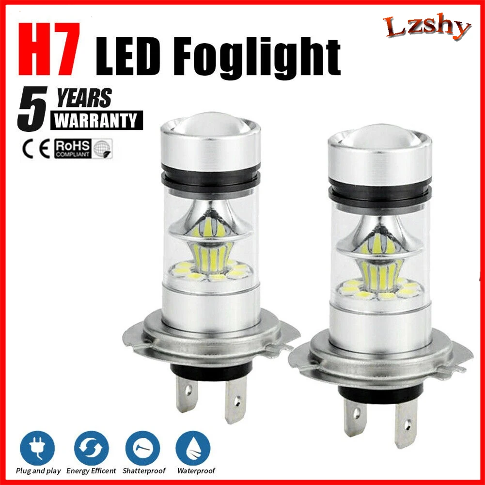 2PCS H7 LED Headlight Bulb White Car Motorcycle Headlight High Power 6000K Fog Light Driving Bulb 1100LM Headlight For Car Truck 
2PCS H7 LED Headlight Bulb White Car Motorcycle Headlight High Power 6000K Fog Light Driving Bulb 1100LM Headlight For Car Truck