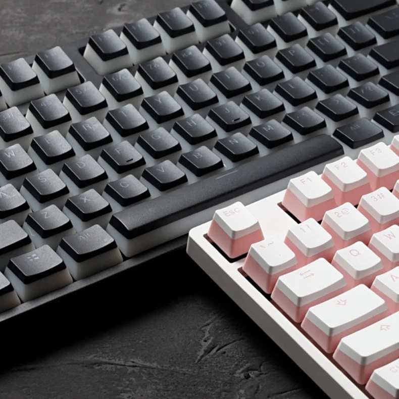 Pudding Pbt Doubleshot Keycap Oem Back Light For Mechanical Keyboards Milk White Pink Black Gh60 Poker 87 Tkl 104 108 Ansi Iso
Pudding Pbt Doubleshot Keycap Oem Back Light For Mechanical Keyboards Milk White Pink Black Gh60 Poker 87 Tkl 104 108 Ansi Iso