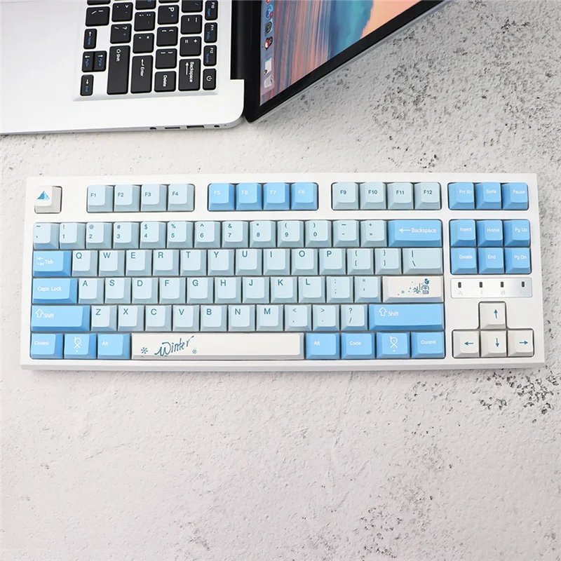 136 Key Caps Cherry PBT Keycaps Cute Snowy Custom Keycap for Mechanical Gaming Keyboard Set
136 Key Caps Cherry PBT Keycaps Cute Snowy Custom Keycap for Mechanical Gaming Keyboard Set