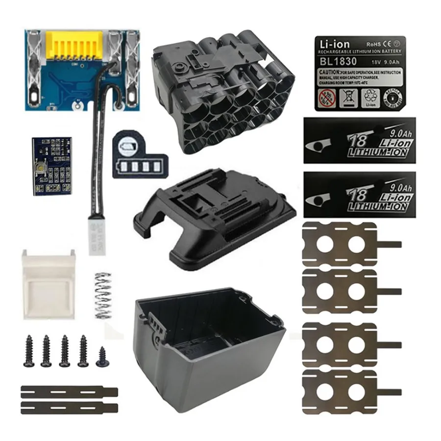 1 Set BL1890 Li-ion Battery Case Box PCB Charging Protection Board Shell Plastic For Repair And Assemble Batteries Pack
1 Set BL1890 Li-ion Battery Case Box PCB Charging Protection Board Shell Plastic For Repair And Assemble Batteries Pack