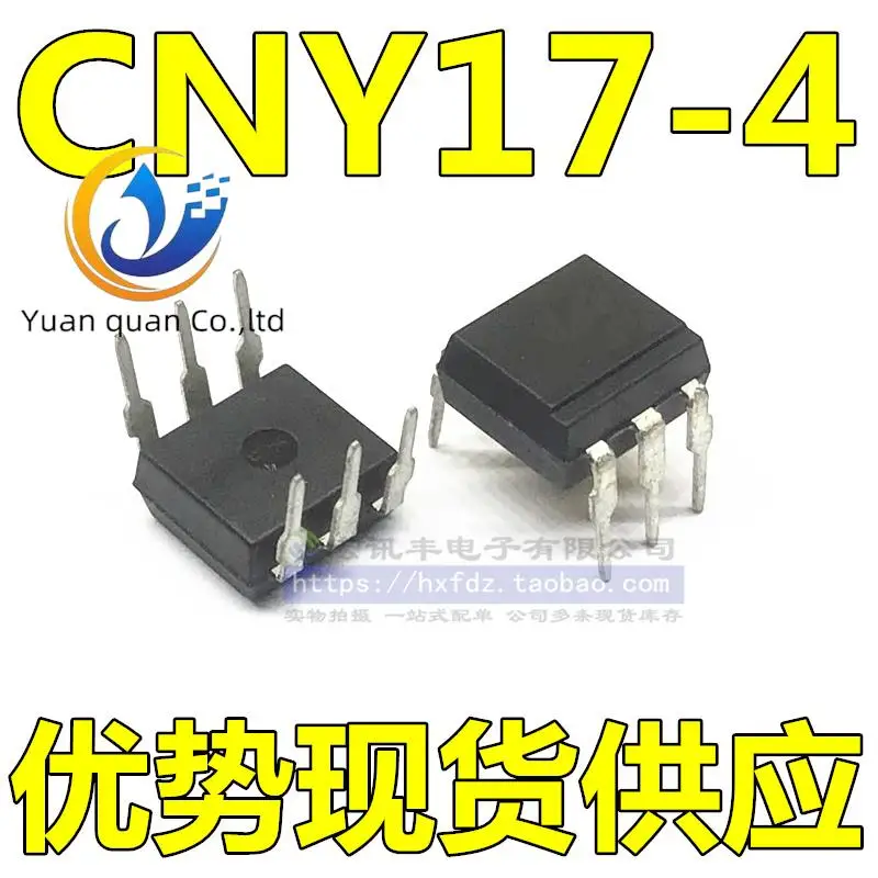 

20pcs original new CNY17-4 DIP-6 CNY17 transistor output optocoupler isolator