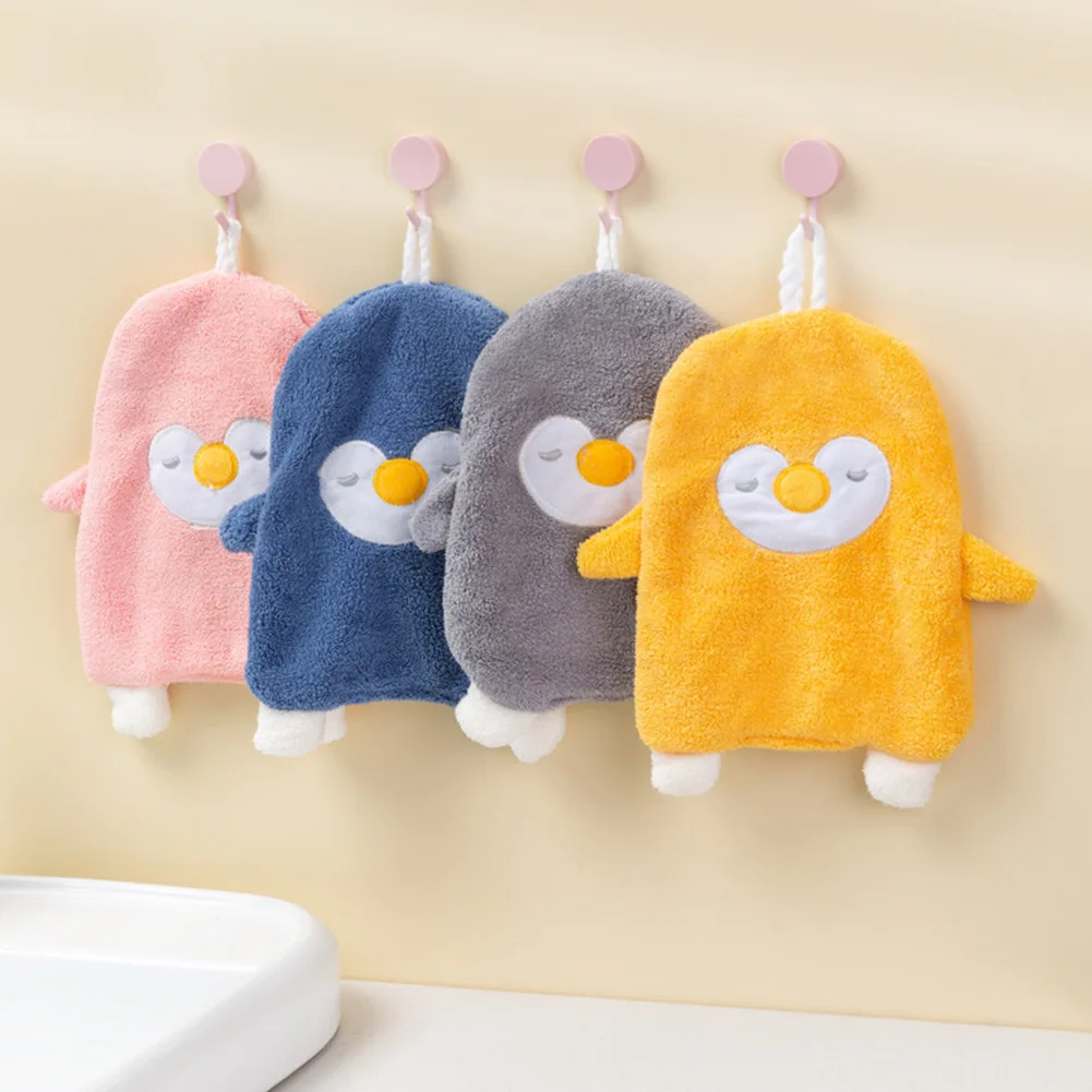 Kitchen Cloth Absorbent Towel Lovely Penguin Soft Hand Towel Cartoon Absorbent Hanging Handkerchief Wipe Clean Cloth
Kitchen Cloth Absorbent Towel Lovely Penguin Soft Hand Towel Cartoon Absorbent Hanging Handkerchief Wipe Clean Cloth