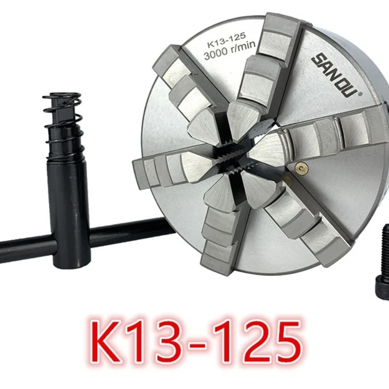 high precision of lathe chuck 125mm 5'' inch K13-125 six jaw chuck with hardened steel for sale
high precision of lathe chuck 125mm 5'' inch K13-125 six jaw chuck with hardened steel for sale