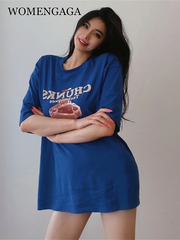 Boyfriend Style 2022 Summer Oversize American Loose Casual Round Neck Short Sleeve T-shirt Women Top Tees Korean Fashion New K6B
Boyfriend Style 2022 Summer Oversize American Loose Casual Round Neck Short Sleeve T-shirt Women Top Tees Korean Fashion New K6B